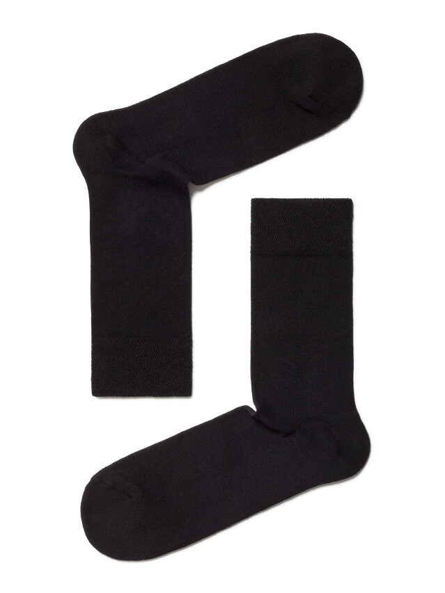 Шкарпетки чоловічі LEV L0237S, р.40-41, 000 black - 1