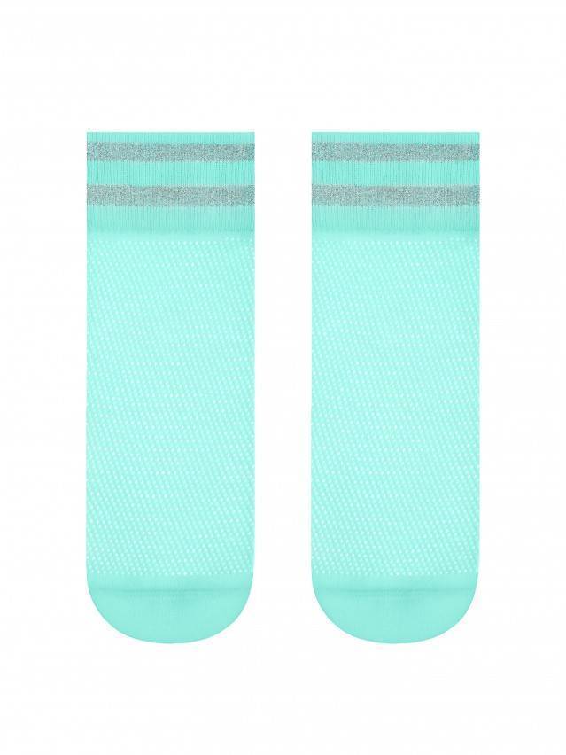 Шкарпетки жіночі FANTASY (короткі, люрекс) 17С-122СП, р.36-39, 132 turquoise - 2