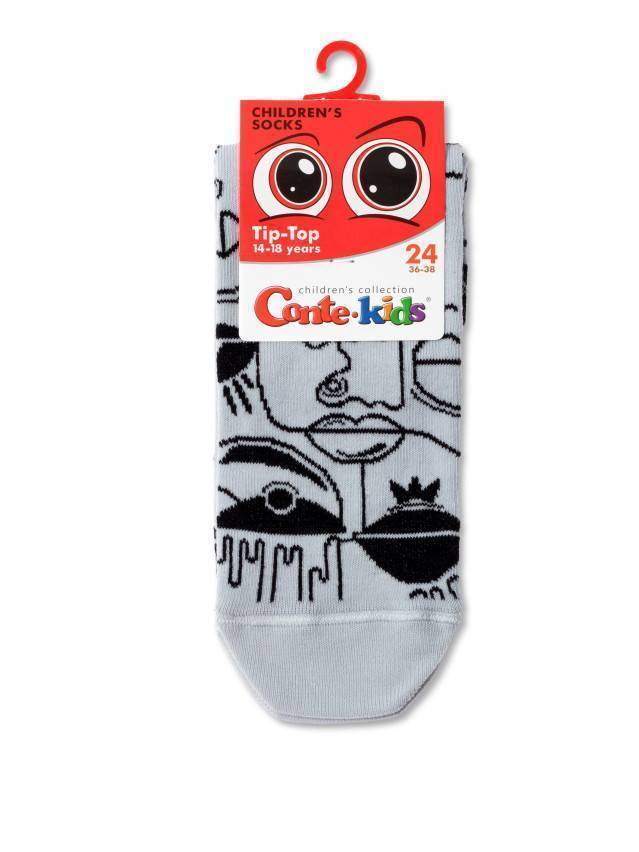 Шкарпетки дитячі CK TIP-TOP 5С-11СП, р.24, 562 світло-сірий - 2