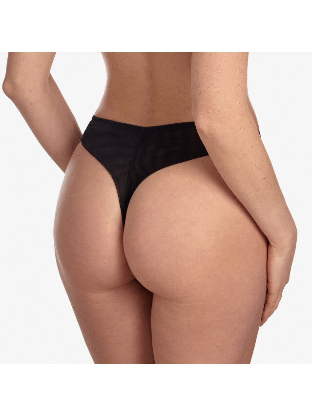 Труси жіночі Ajour СЕНСУЕЛЬ С223 36, Чорний/Сірий - 2