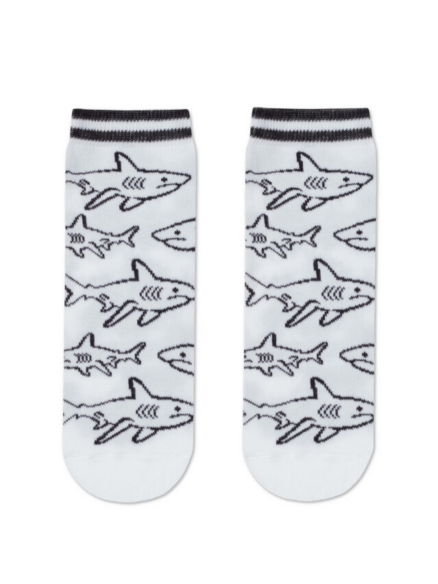 Шкарпетки дитячі E 21С-90СПЕ, р.20, 639 білий - 1