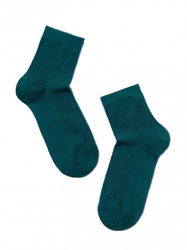 Шкарпетки жіночі бавовняні CLASSIC 15С-15СП, р. 23, 061 темно-бірюзовий - 2