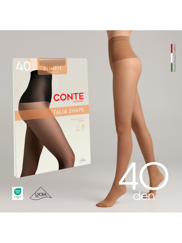 Колготки жін. CE SLIMFIT 40 (EU),р.2, Bronz - 2