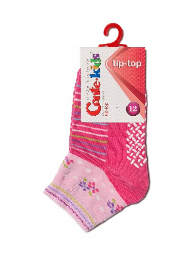 Шкарпетки дитячі TIP-TOP (з антиковзаючим покриттям),р. 12, 253 рожевий - 2