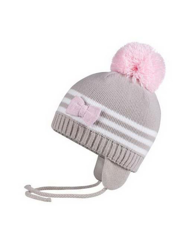 Шапка дитяча ESLI 15С-42СП, р.48, сірий - 1