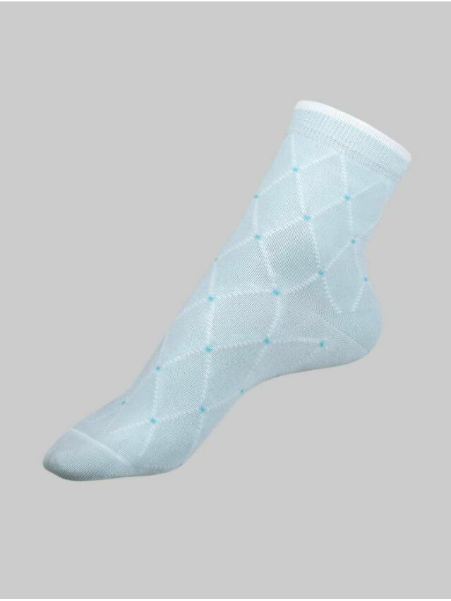 Шкарпетки жіночі бавовняні ESLI CLASSIC 15С-20СПЕ, р.23, 057 блідо-бірюзовий - 1