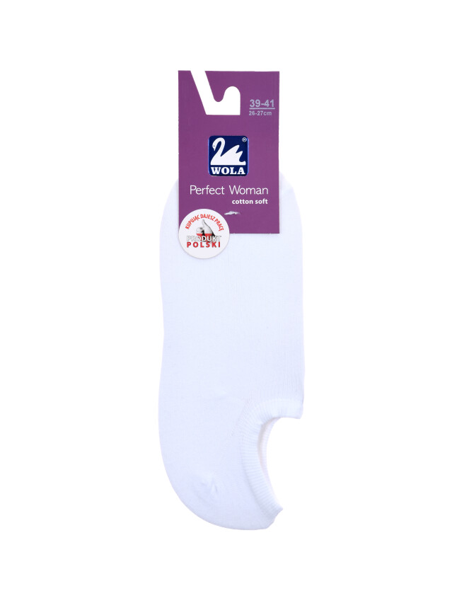 Шкарпетки жіночі (ультракороткі) W81.004 р.36-38 1 білий/white - 2
