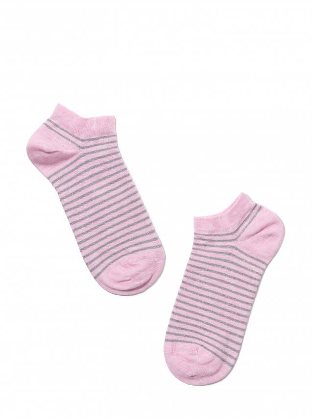Шкарпетки жіночі бавовняні ACTIVE (короткі, люрекс) 17С-61СП, р.36-37, 121 світло-рожевий - 2