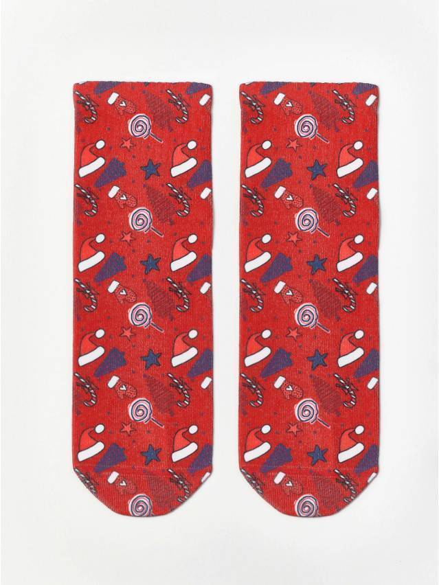 Шкарпетки жіночі бавовняні CE FANTASY (короткі) 21С-112СП, р.36-39, 502 червоний - 3