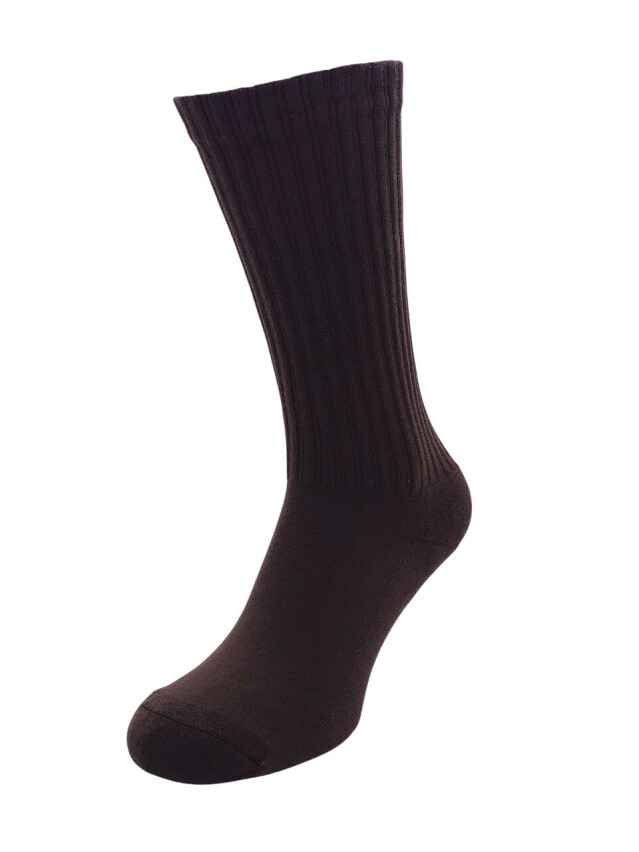 Шкарпетки жін. MS M0115S (високі, махр. стопа) р.36-38, 00 коричневий - 1