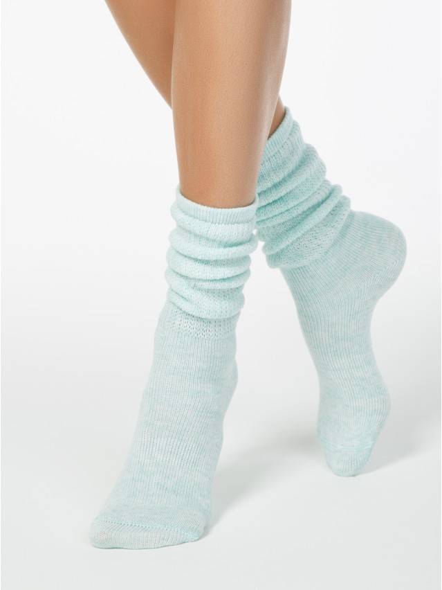 Шкарпетки жіночі поліамідні COMFORT 17С-172СП, р.36-37, 000 блідо-бірюзовий - 2