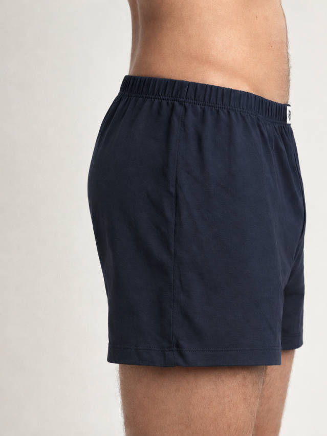 Чоловічі труси BASIC BOXER MS 101, р.XL, dark navy - 2