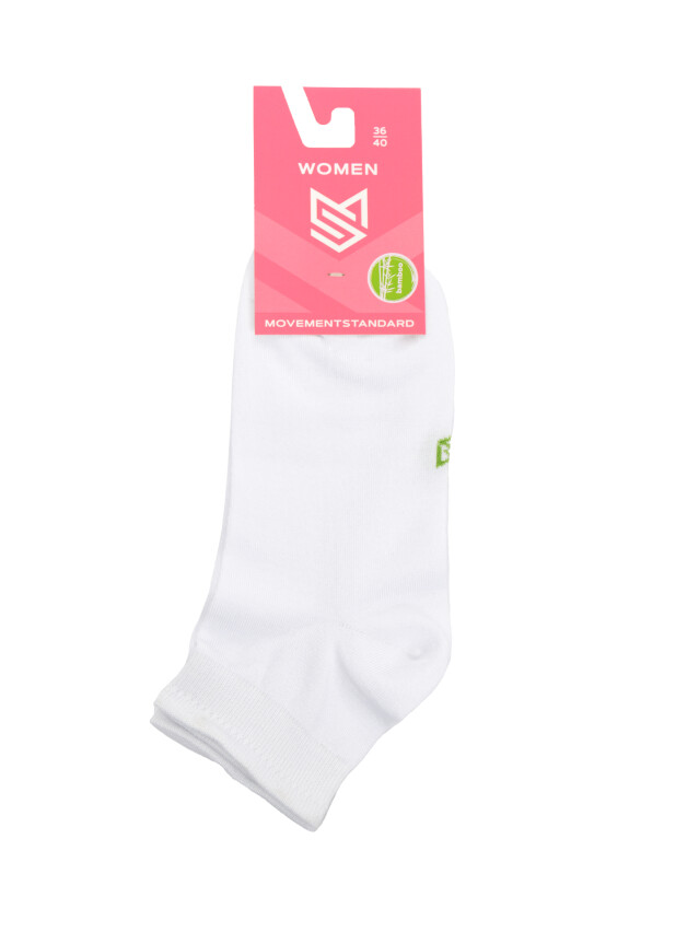 Шкарпетки жіночі MS M0102S (бамбук),р.36-40, 00 білий - 2