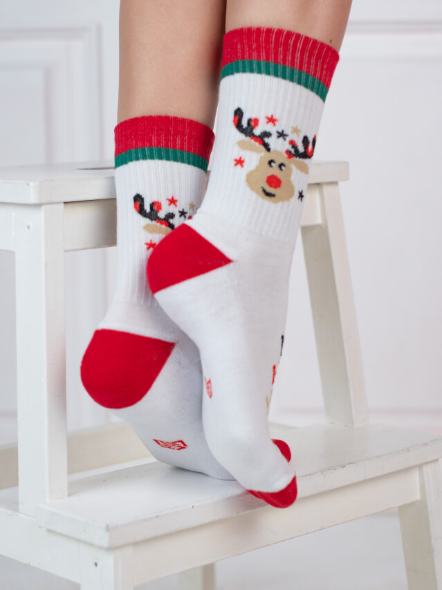 Шкарпетки M0304S Fancy, р.42-45, 45 білий - 5