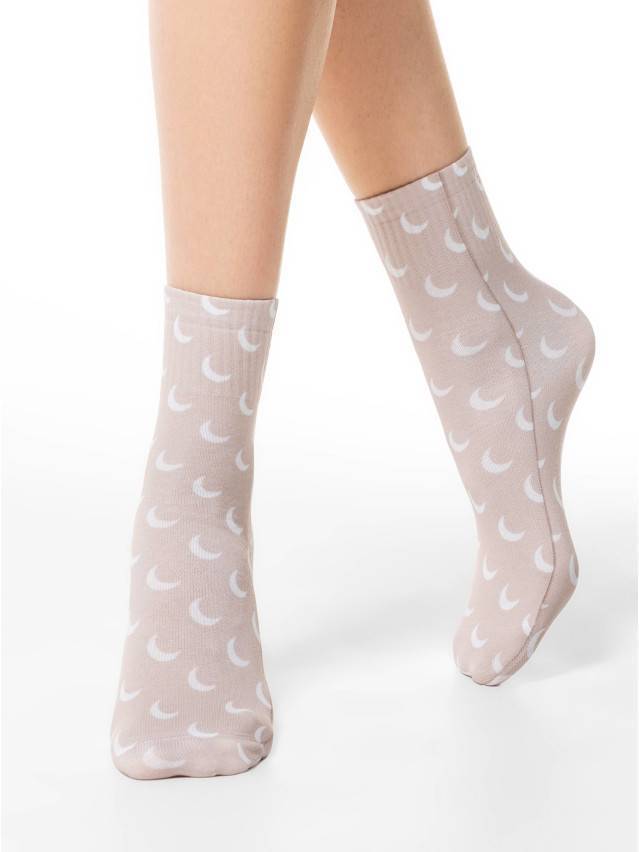 Шкарпетки жіночі бавовняні CE FANTASY (короткі) 21С-112СП, р.36-39, 305 бежевий - 1
