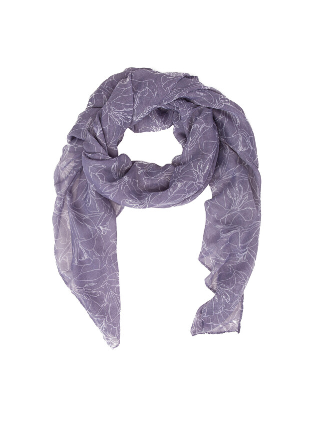 Аксесуар ESLI Шарф жіночий ES116, р.180,0х90,0, сірий - 1