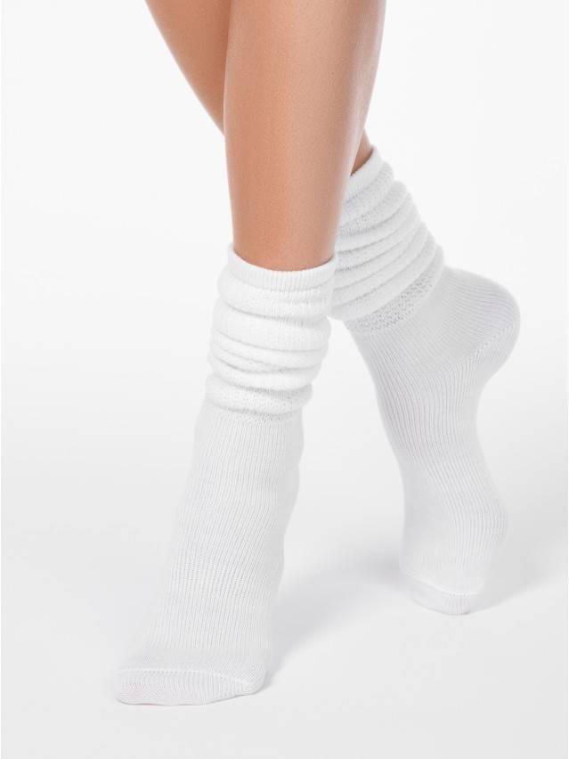 Шкарпетки жіночі поліамідні COMFORT 17С-172СП, р.38-39, 000 білий - 2
