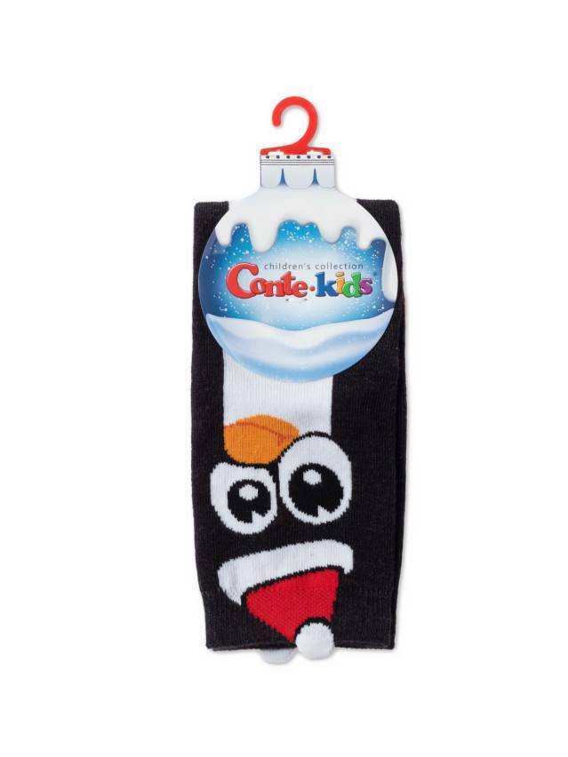 Шкарпетки дитячі CK NEW YEAR 21С-63СП, р.16-18, 650 чорний - 3