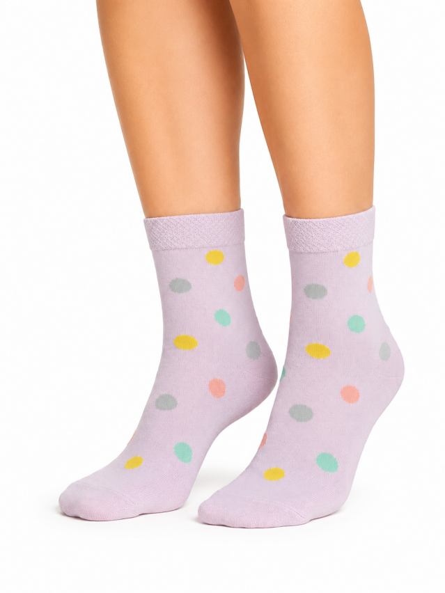 Шкарпетки MS M0303S Fancy (Bubble) р.38-41, 54 бузковий - 3