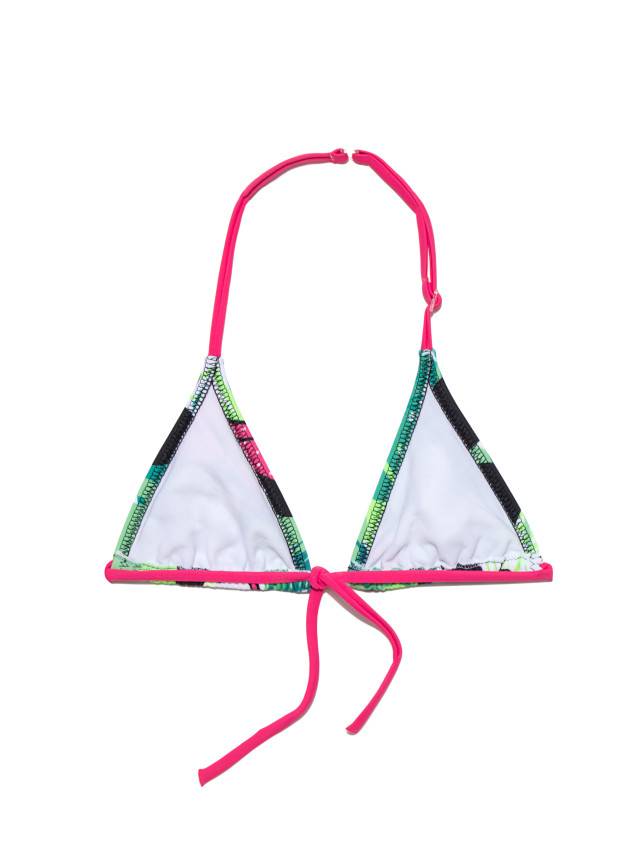 Костюм купальний для дівчинки з еластичного трикотажного полотна. Ліф м'які рухливі трикутники без внутрішньої чашки, фіксується - 4