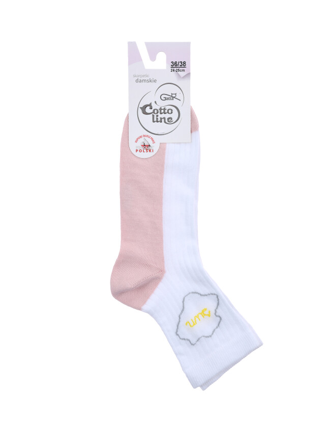Шкарпетки жіночі G84.01N р.36-38 243 білий/white - 2