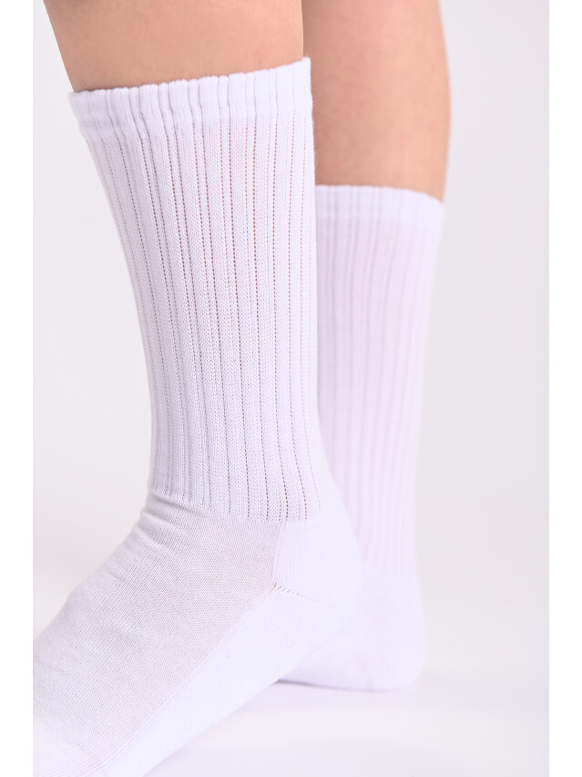 Шкарпетки жін. MS M0115S (високі, махр. стопа) р.36-38, 00 білий - 3
