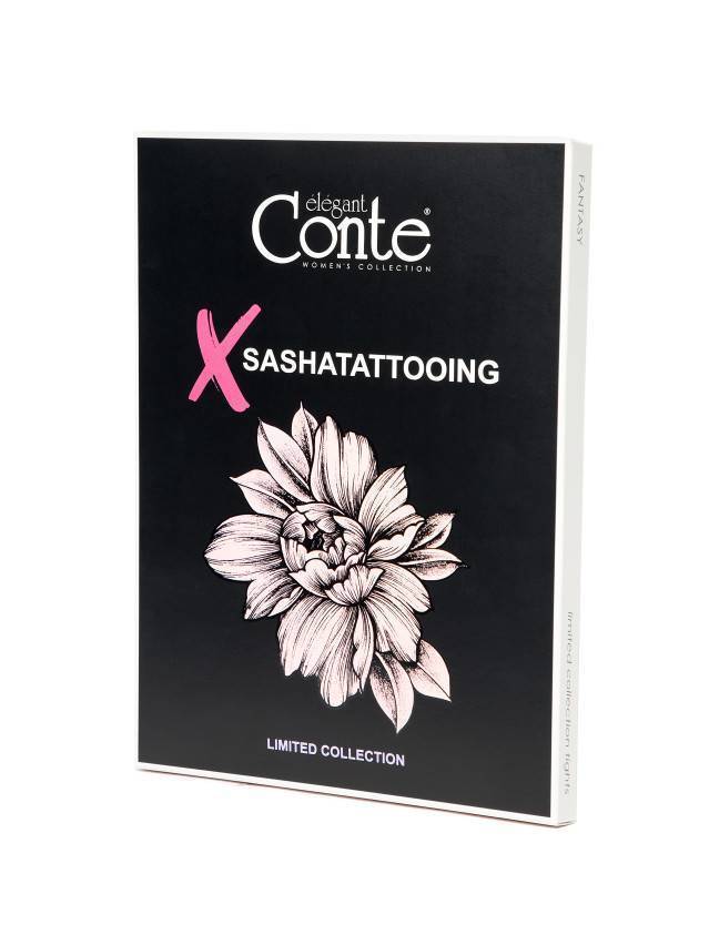 Тонкі жіночі колготки 20 ден з друкарським малюнком 