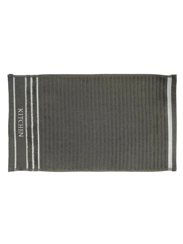 Рушник кухонний TWL Kitchen home 400 г/м2, 30*50 см, сірий - 2