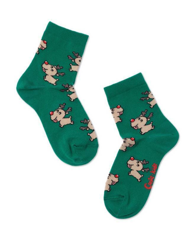 Шкарпетки дитячі CK NEW YEAR 21С-67СП, р.16-18, 649 зелений - 2