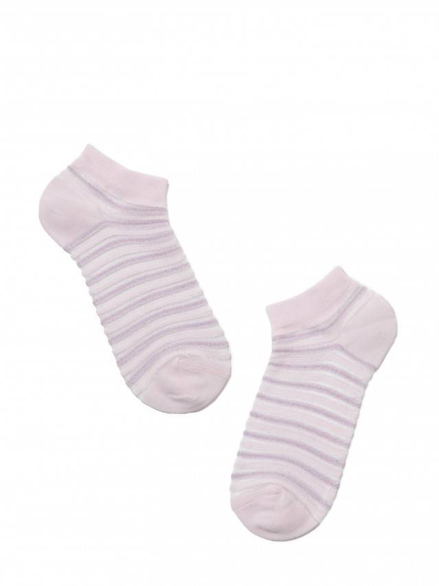 Шкарпетки жіночі бавовняні ACTIVE (короткі, люрекс) 17С-71СП, р.36-37, 123 світло-рожевий - 2