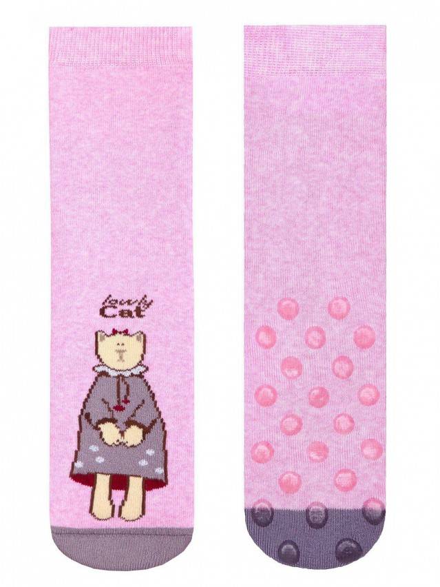 Шкарпетки дитячі ВЕСЕЛІ НІЖКИ (махрові, з антиковзаючим покриттям) 17С-45СП, р.16, 292 світло-рожевий - 4