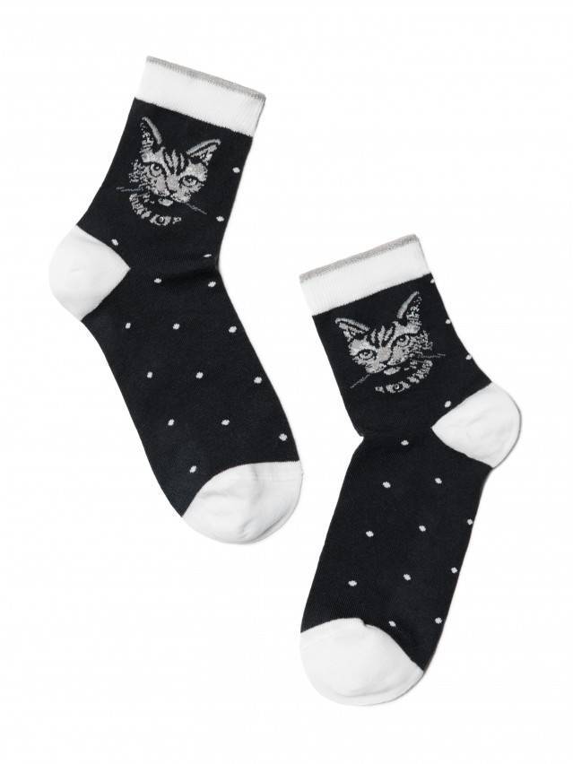 Шкарпетки жіночі бавовняні CLASSIC 17С-46СП, р.36-37, 119 чорний - 3