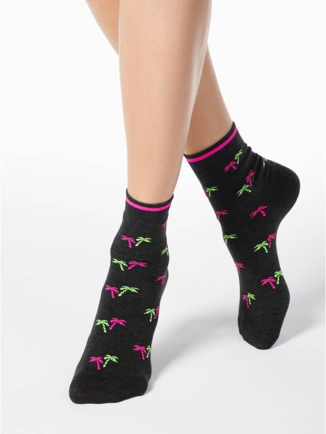 Шкарпетки жіночі бавовняні CLASSIC 15С-15СП, р. 23, 089 чорний - 1