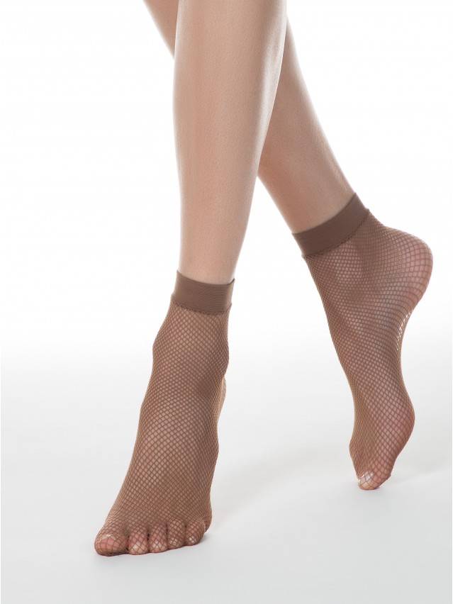 Еластичні сітчасті шкарпетки з пришивною резинкою. - 1