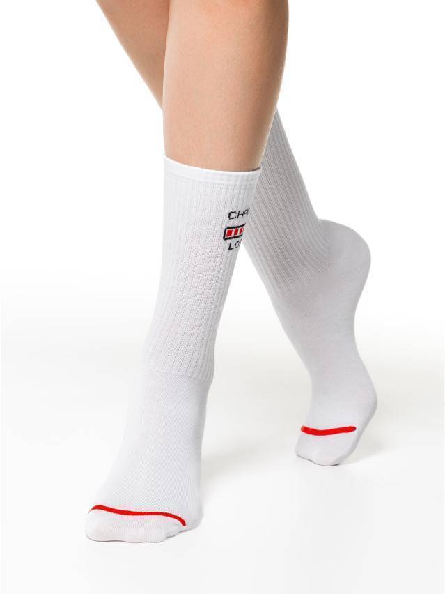 Шкарпетки жіночі бавовняні CE NEW YEAR 21С-34СП, р.36-39, 281 білий - 3