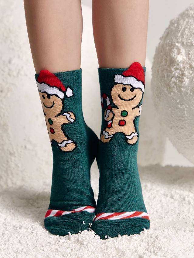 Шкарпетки дитячі CK NEW YEAR 21С-67СП, р.16-18, 652 темно-бірюзовий - 1