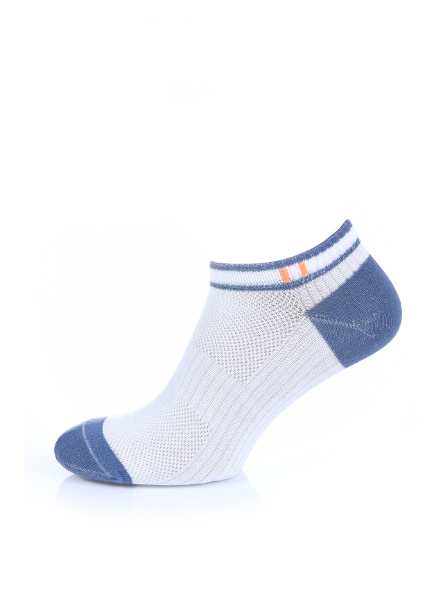 Набір шкарпеток чол. Л&П 222/4 пари (короткі),р.40-41, 03 б.джинс/б.сірий - 3