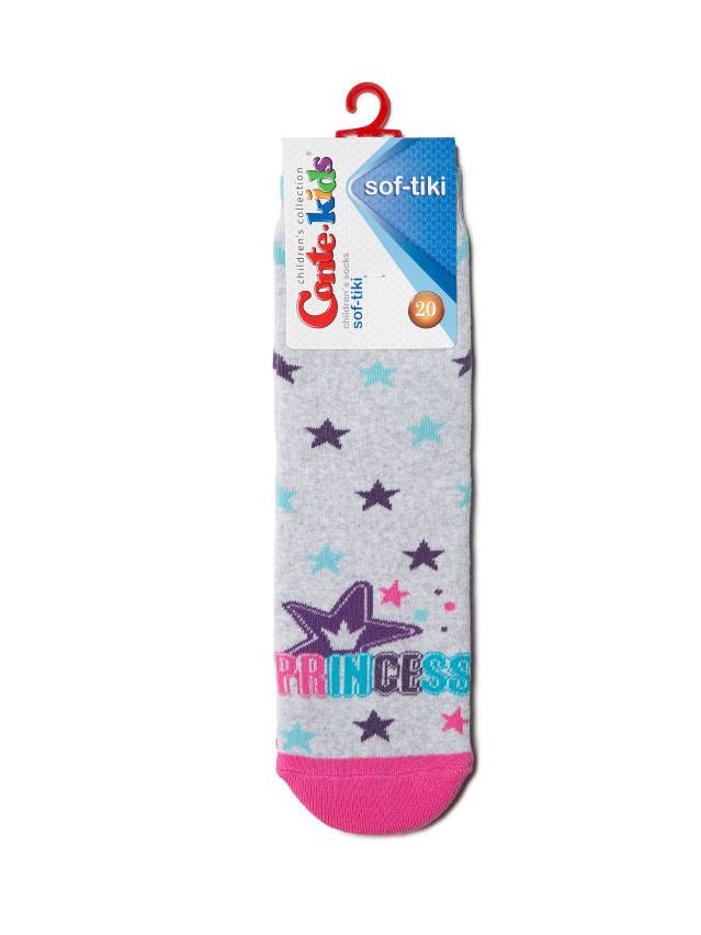 Комфортні теплі махрові дитячі шкарпетки з бавовни, з малюнками. Для дівчаток і хлопчиків. - 2