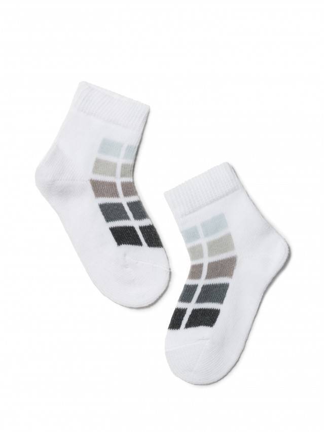 Шкарпетки дитячі TIP-TOP, р.10, 217 білий-сірий - 1