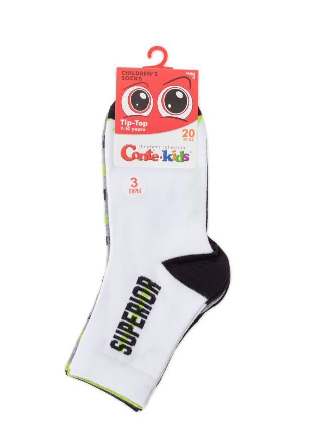 Шкарпетки дитячі CK TIP-TOP (3 пари) 5С-11СП, р.20, 732 асорті - 5