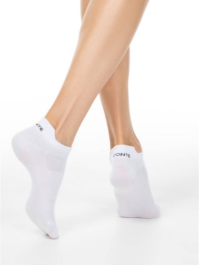 Ультракороткі спортивні жіночі шкарпетки із бавовни , резінка с 