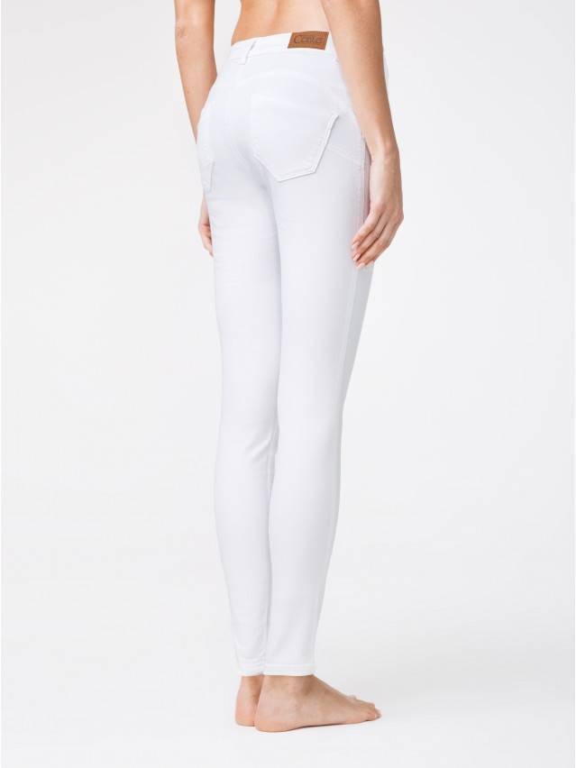 Білі моделюючі джинси PUSH UP CON - 128 - 2