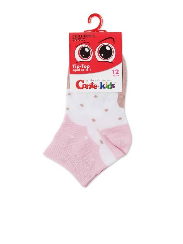 Шкарпетки дитячі CK TIP-TOP 5С-11СП, р.12, 586 білий-світло-рожевий - 2