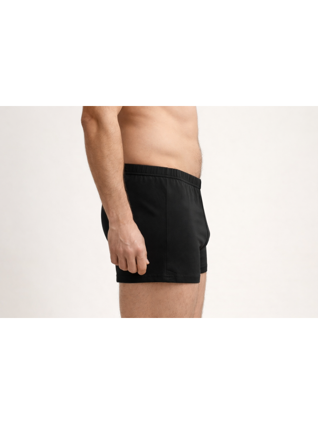 Чоловічі труси BASIC BOXER MS 102, р.XL, black - 2