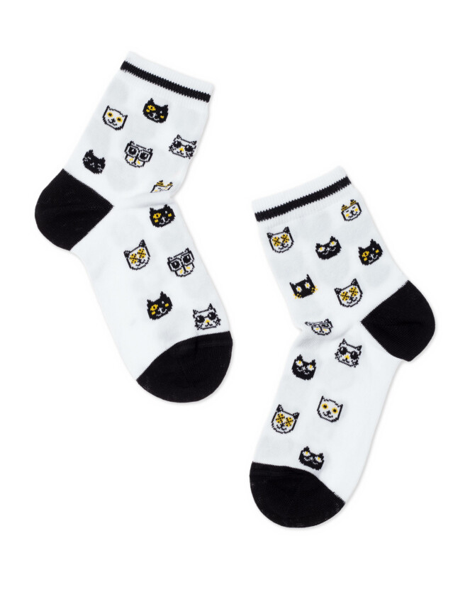 Шкарпетки дит. MS M0402S (image),р.20, 658 білий - 1