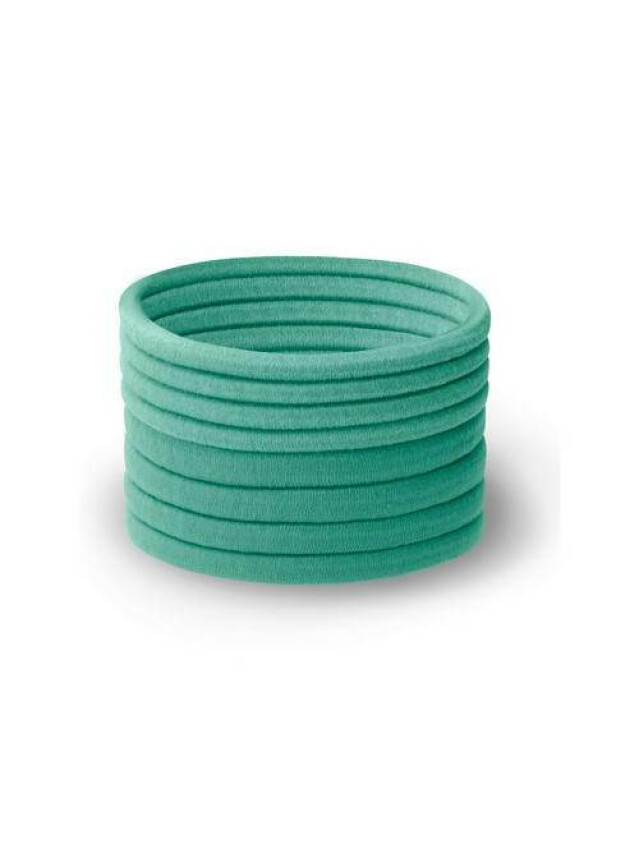 Аксесуар ESLI Резинка для волосся (набір 8шт.) EH322, р.7,5х4,0х0,5, смарагдовий - 1