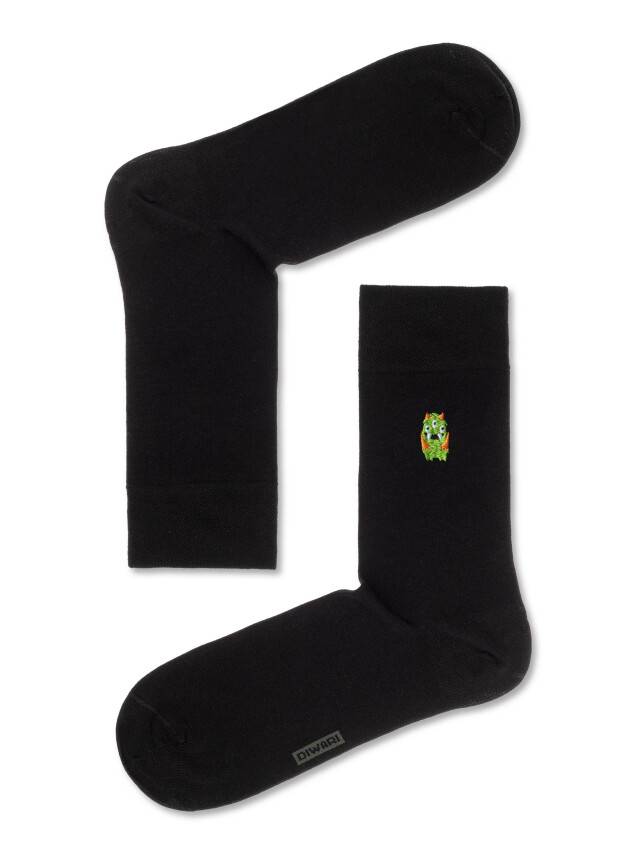 Шкарпетки чоловічі DW HAPPY 20С-36СП, р.40-41, 516 чорний - 2