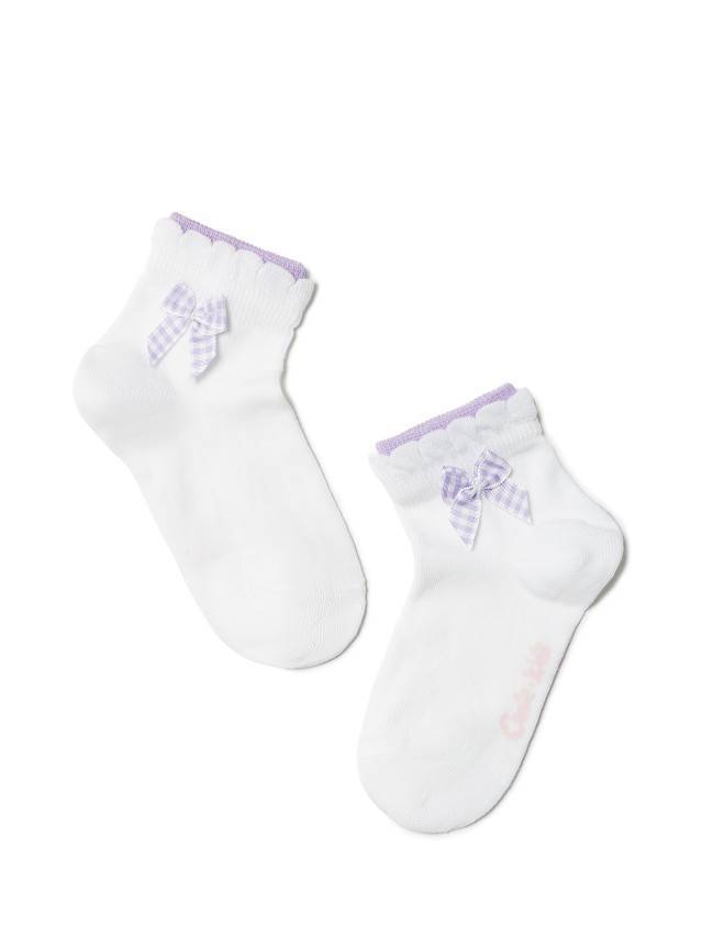 Шкарпетки дитячі TIP-TOP (2 пари) 7С-90СП, 7С-100СП, р. 12, 705 білий-бузковий - 2
