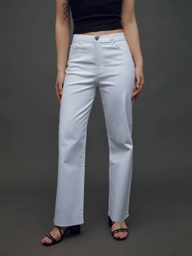 Штани джинсові жіночі CE CON-419, р.170-102, white - 2
