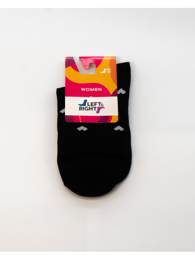 Шкарпетки жін. бавовняні L&R 110 (класичні),р.36-38, 46 чорний - 1